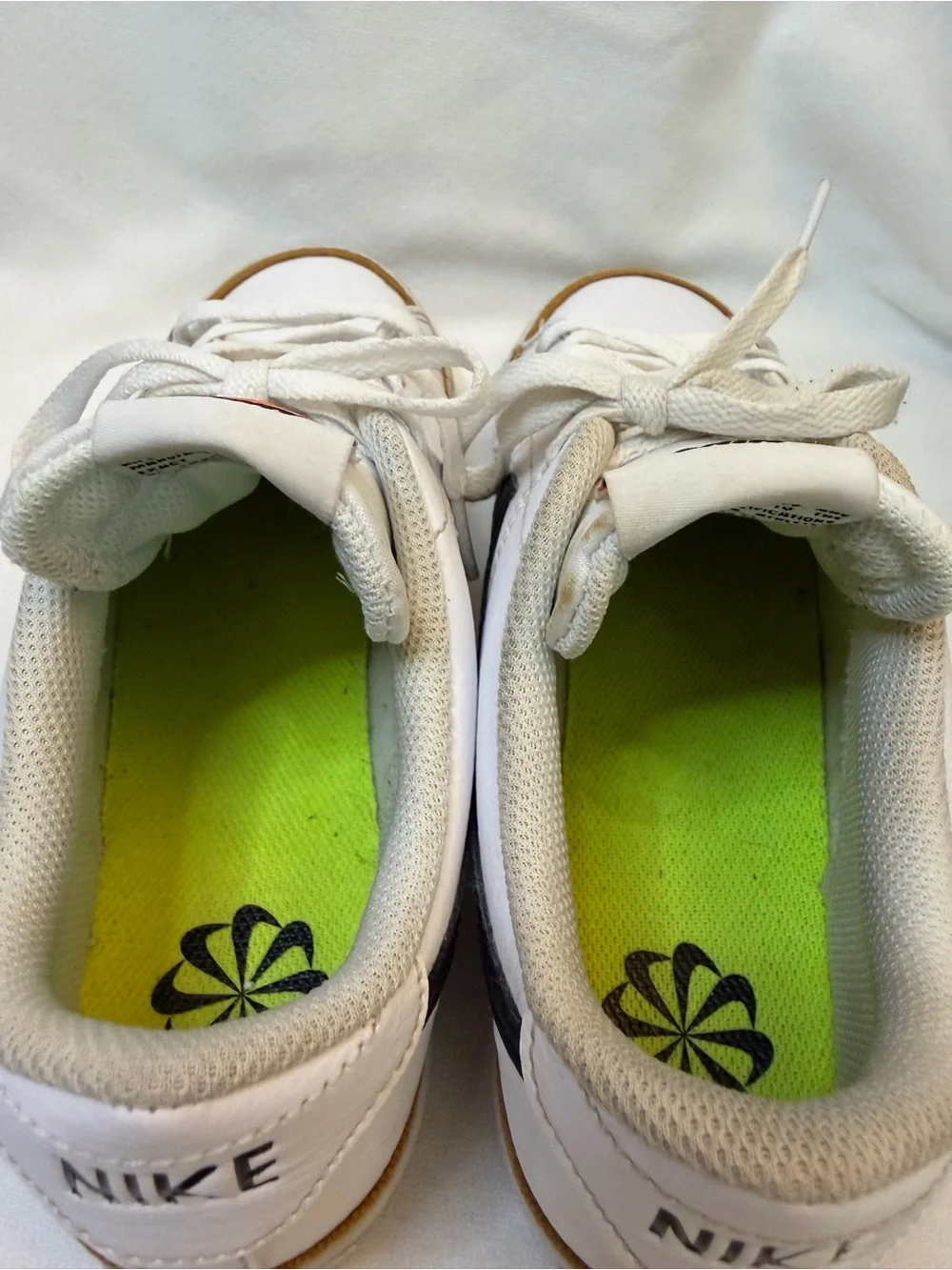 Nike Court Legacy Next Nature Sneakers White Desert Ochre Size 9